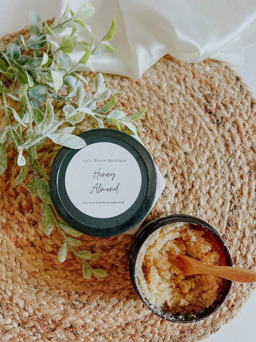 8 oz Honey Almond Sugar Scrub