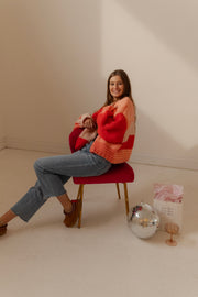 Madelyn Mauve Cardigan