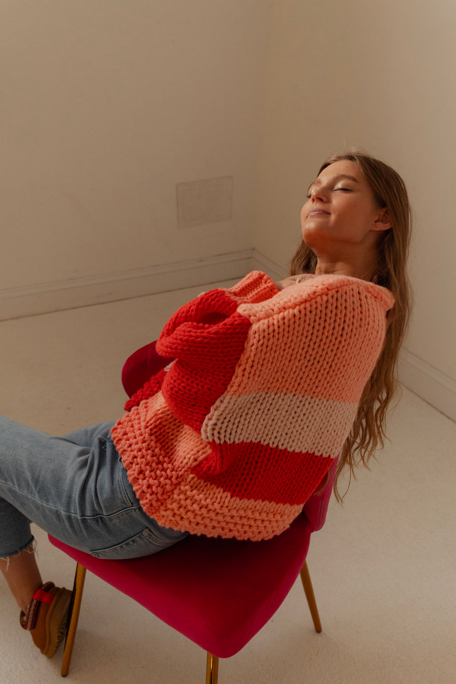 Madelyn Mauve Cardigan