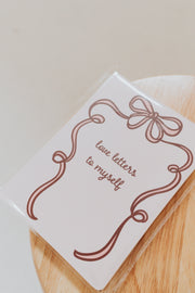 Love Letters Journal