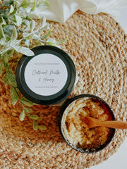 8 oz Oatmeal Milk & Honey Sugar Scrub