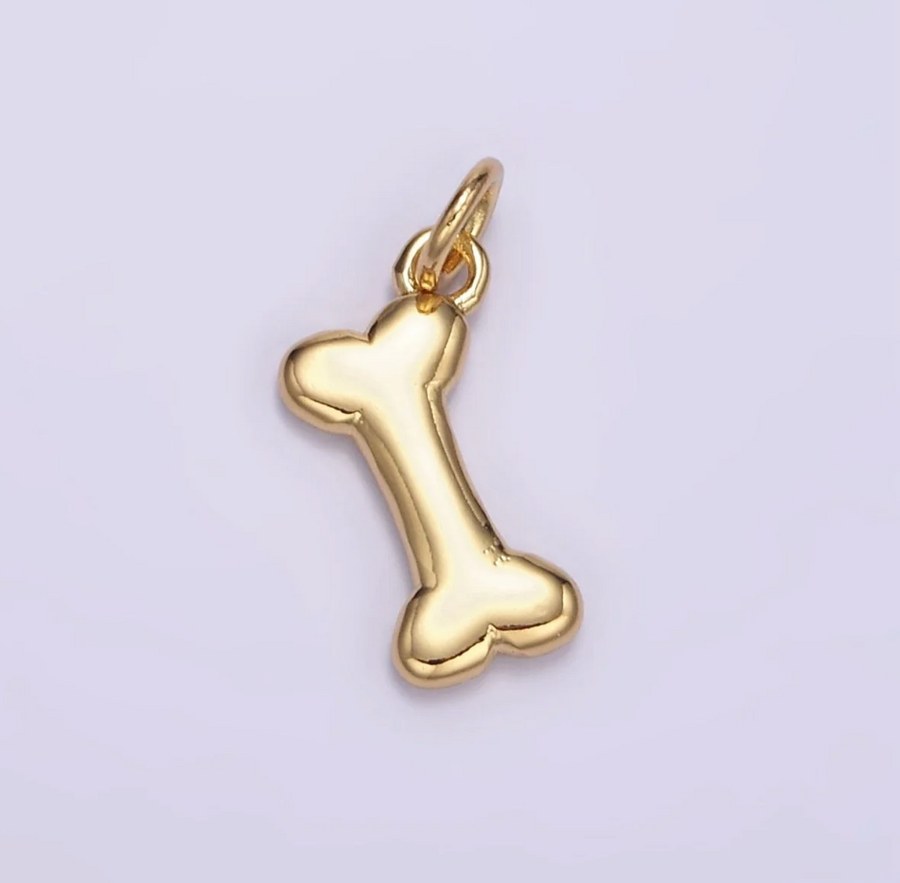 Dog bone charm
