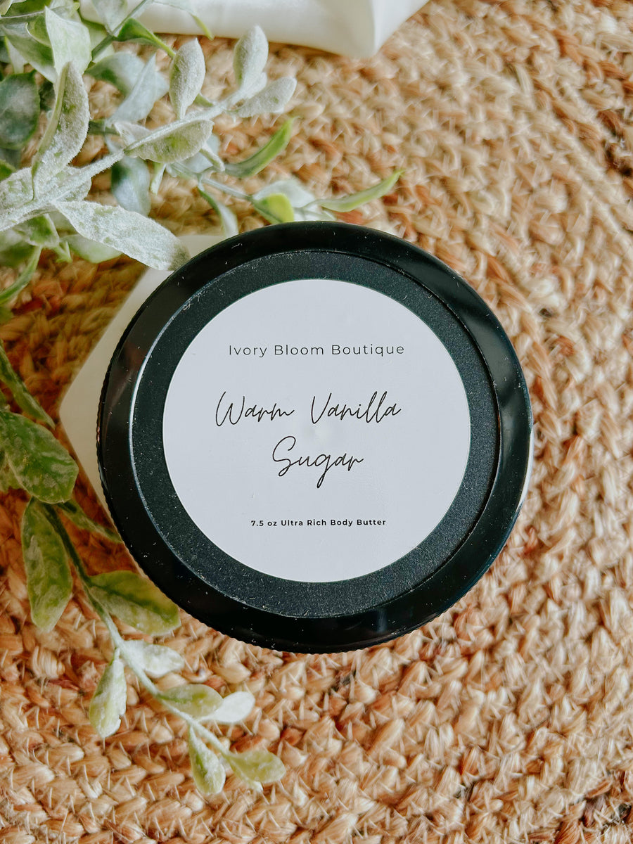 7.5 oz Warm Vanilla Sugar Body Butter