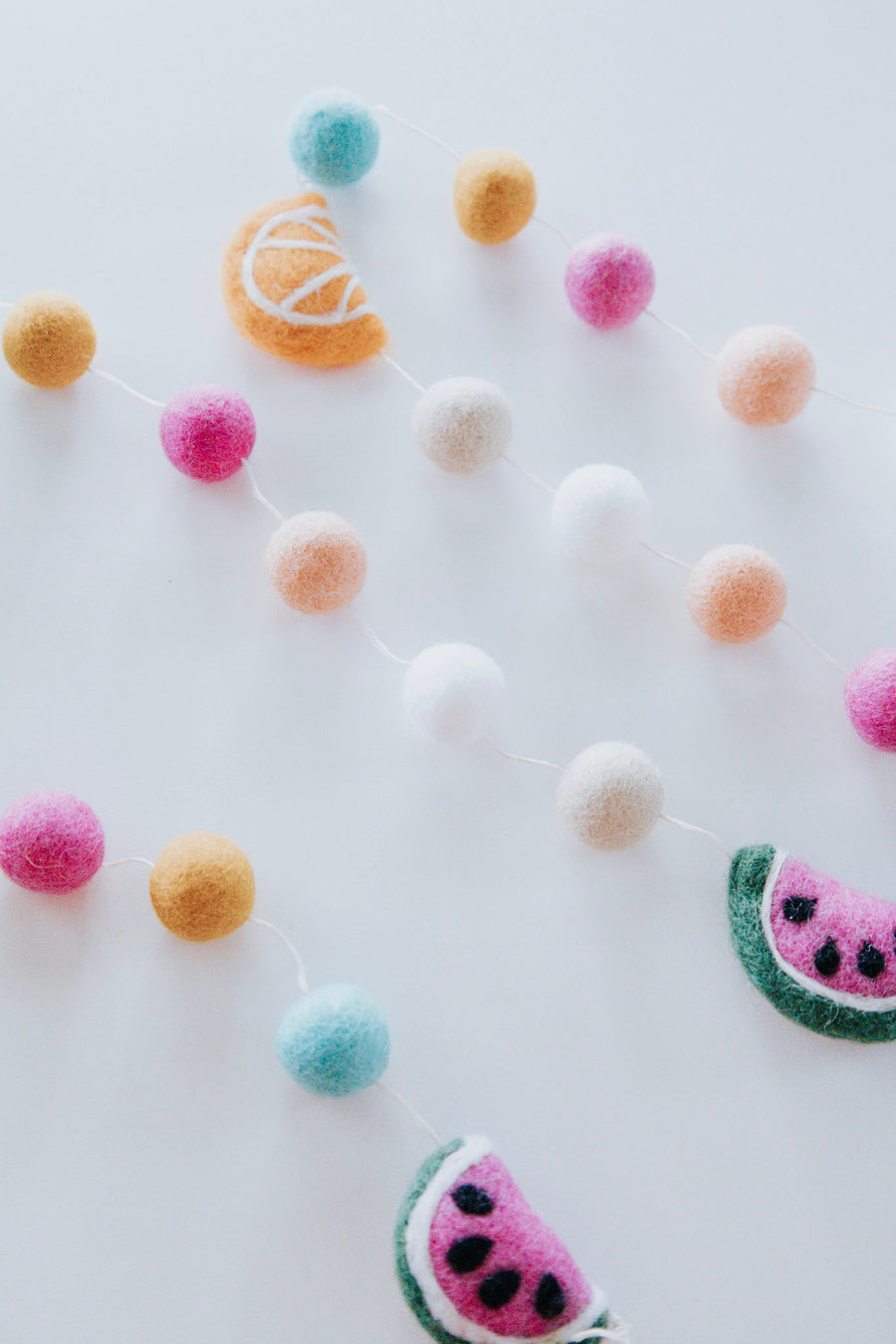 Citrus + Watermelon Garland