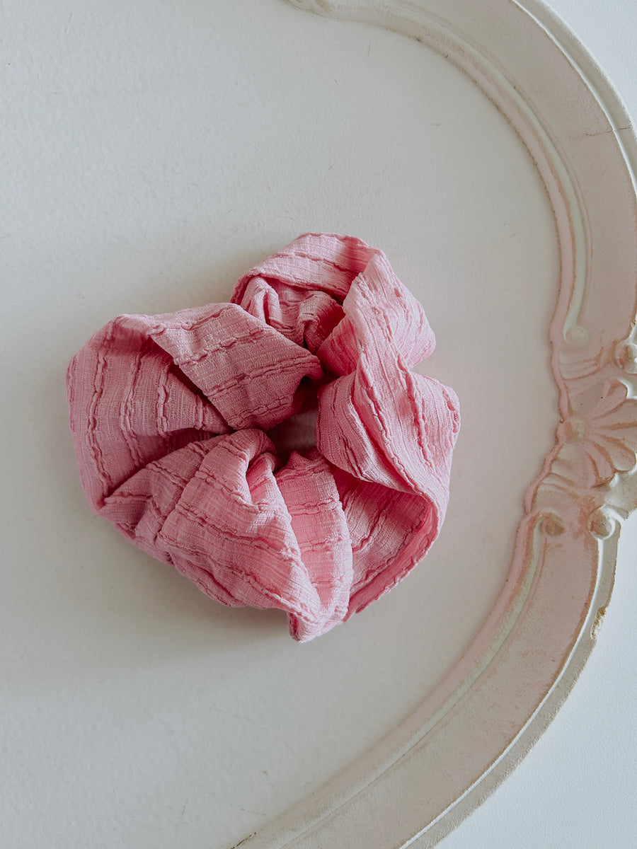 Pink Oversized Scrunchie