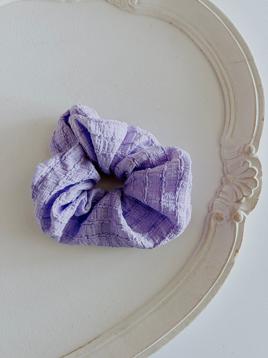 Purple Oversized Scrunchie