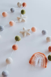 Rainbow + Stars Garland