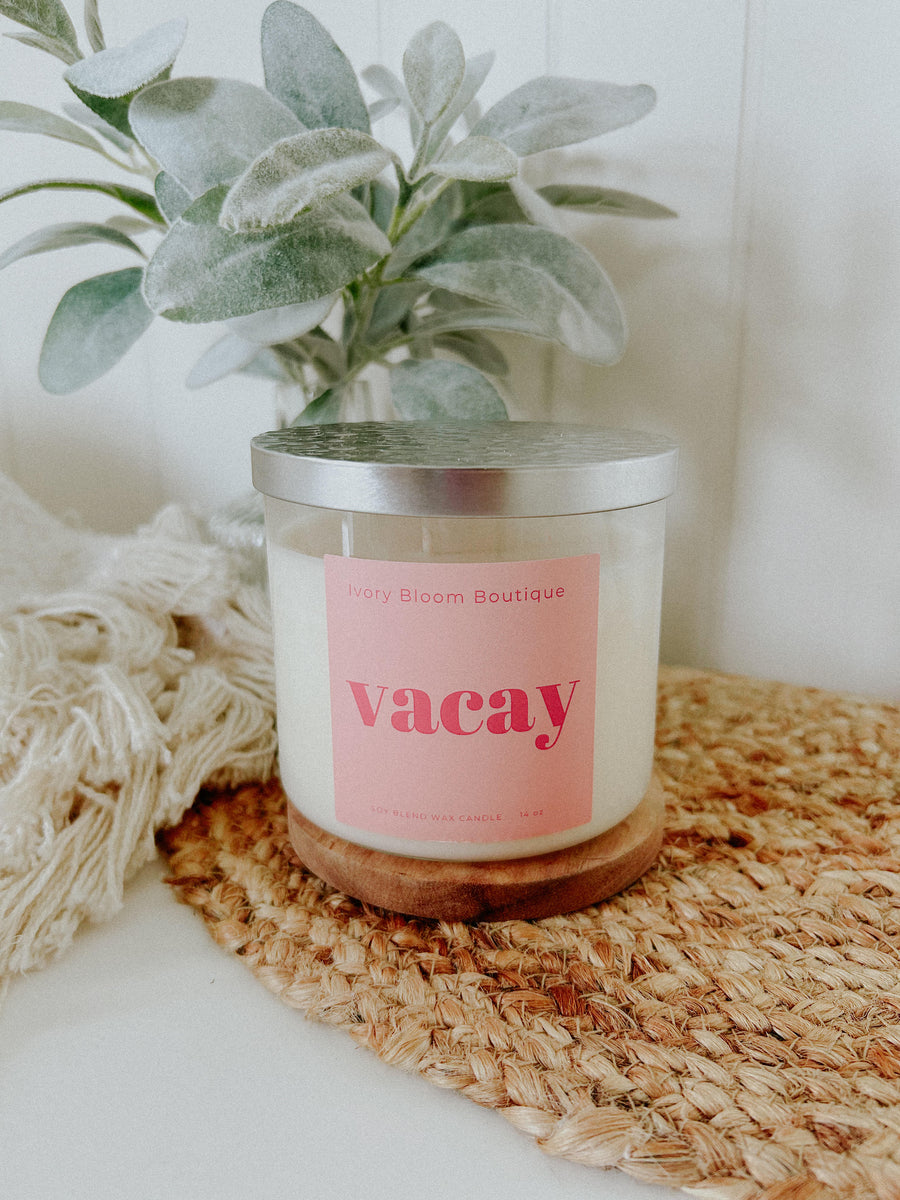 14oz. Vacay candle
